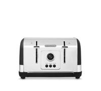 Morphy Richards Venture Black 4 Slice Toaster - Defrost Setting - High Lift Feature - 240131
