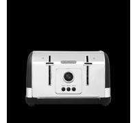 Morphy Richards Venture Black 4 Slice Toaster - Defrost Setting - High Lift Feature - 240131