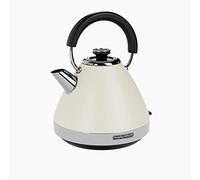 Morphy Richards 100132 Venture Pyramid Rapid Boil Kettle Cream 1 5l 3k