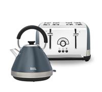 Morphy Richards Venture Kettle & Toaster Set in Blue Morphy Richards Blue