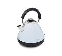 Morphy Richards 100136 Venture Pyramid Kettle, 1.5 L, 3 kW Rapid Boil, Anti Limescale Filter, Boil Dry Protection, Water Window, 360 Cordless Base, Duck Egg