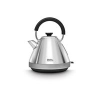 Morphy Richards Venture Pyramid Kettle, 1.5L, 3KW, Removable Filter, 360 Degree Base, Viewing Window, Polished Stainless Steel and Nickel, 100333