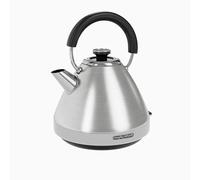 Morphy Richards Venture Pyramid Kettle - Brushed Stainless Steel - 1.5L - Rapid Boil - Metal - 100130