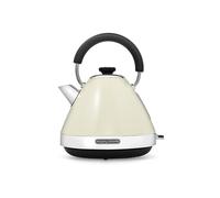 Morphy Richards Venture Cream Pyramid Kettle - 1.5L - 3kW - Rapid Boil - 100132
