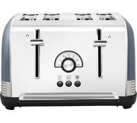 Morphy Richards Venture Retro 240335 4 Slice Toaster - Basalt, Grey