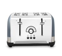 Morphy Richards Venture Retro 240335 4 Slice Toaster - Basalt, Grey
