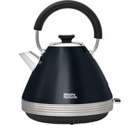 Morphy Richards Venture Retro Pyramid 100334 Kettle - Onyx, Black