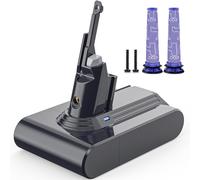 Morpilot 4600mAh Dyson V7 Replacement Battery - Extended Run Time, Fast-Charge Li-ion Pack for V7 Animal/Fluffy/Motorhead SV11