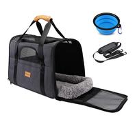 Morpilot Cat Carrier Airline Approved Top Opening Portable Dog Bag with