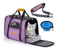 Morpilot Breathable Mesh Small Animal Carrier with Travel Cage and Water Bottle for Hamster, Guinea Pig, Rat, Sugar Glider, Hedgehog, Squirrel - Pink
