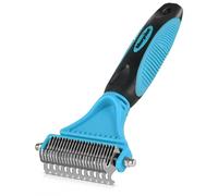 Morpilot Dog Grooming Brush, Cat Detangling Comb - 23+12 Teeth Double