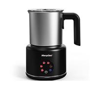 Morpilot Electric Milk Frother, 6 in 1 Milk Frother for Hot, Cold Milk Foam and Hot Chocolate, 500 ml, 600 W, Latte Design