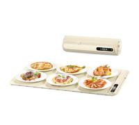 Morpilot Electric Warming Tray with Adjustable Temperature, 6 in 1 Food Warmer for Parties Features Foldable Design & Fast Heating, Warming Plate for Buffet, Family Gatherings, Sabbath, Holidays