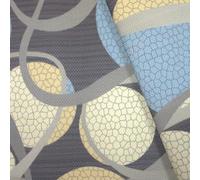 Morprint Vinyl Leatherette FR Crib 5 Upholstery Fabric, Celebration & Amulet Ranges, 137cm Width, Contract-Grade, Sold by the Metre (Celebration Driftwood, Sample (15cm x 15cm))