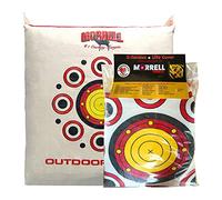 Morrell Weatherproof Range Archery Bag Target Replacement Field Point Cover with 2 Shooting Sides and Over 50 Shooting Spots, White
