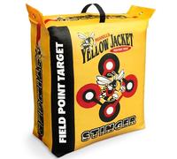 Morrell Yellow Jacket Stinger, Field Point Archery Target with 2 Shooting Sides & 10 Bullseyes - Portable Backyard Hunting Practice Bag with E-Z Tote Carrying Handle & Easy Arrow Removal