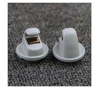 MORREZ 5G0857561B Gray Sun Visor Clip Hook Holder Fit For VW Fit For Golf 7 MK7 2013+ Fit For Passat B8 Fit For Polo Fit For T-Cross Fit For Tiguan Fit For Touran 2016+ (Color : Grey 2Pcs)