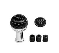 MORREZ Aluminum 5/6 Speed Shift Knob Car Gear Shift Lever M/T Fit For Anniversary Fit For VW Fit For GTI Fit For Jetta Fit For Golf，Universal Shift Knob Shift Lever (Color : Left)