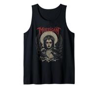 Morrígan Celtic Goddess of War and Fate with Ravens Tank Top