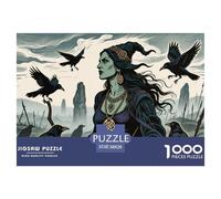 Morrígan Jigsaw Puzzle Waterproof 1000 Piece Puzzles for Adults Gifts Fun Challenging Games