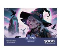 Morrígan Jigsaw Puzzle Waterproof 1000 Piece Puzzles for Adults Gifts Impossible Challenging Games