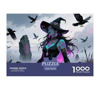 Morrígan Jigsaw Puzzle Waterproof 1000 Piece Puzzles for Adults Gifts Impossible Educational Games