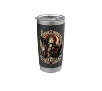 Morrigan Raven War Goddess Celtic Mythology Art Stainless Steel Insulated Tumbler