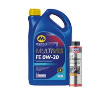 Morris 0W-20 Fully Synthetic Engine Oil - 5L C5, Gm Dexos D, Stjlr 03.5006 + Oil Additive
