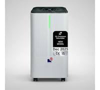 Morris 12L Dehumidifier for Home, Compressor Dehumidifier for Bedroom & Drying Clothes, 38dB Quiet, 2L Tank, 24H Timer, Auto Defrost, Washable Filter, Child Lock - 10-18m²