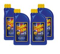 Morris 20W50 Mineral Classic Motor Engine Oil Api Cc/sf Mil-L-2104B 4X1L