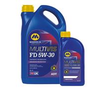 Morris 5W30 Fully Synthetic Engine Oil Sl/cf Acea A5/b5 Ford Wss-M2C913-D 6L