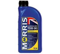 Morris 75W-90 Fully Synthetic Gear Oil API GL5 Gear & Transmission Fluid - 1L
