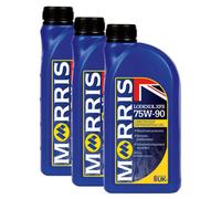 Morris 75W-90 Fully Synthetic Gear Oil Api Gl5 Gear & Transmission Fluid 3X1L