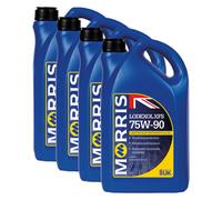 Morris 75W-90 Fully Synthetic Gear Oil Api Gl5 Gear & Transmission Fluid 4X5L
