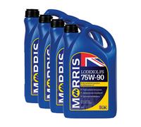 Morris 75W90 Fully Synthetic Gear Oil Manual Transmission Fluid Api Gl4/gl5 4X5L