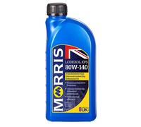 Morris 80W-140 Fully Synthetic Limited Slip Gear Oil Lodexol XFS API GL-5+ - 1L