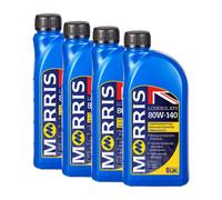 Morris 80W-140 Fully Synthetic Limited Slip Gear Oil Lodexol Xfs Api Gl-5+ 4X1L