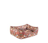 Morris and Co Strawberry Thief Square Bed - Large 80cm
