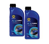 Morris Aqua Max 2 High Performance Marine 2 Stroke Engine Oil Tc-W3, R-94102B 2X1L
