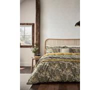 Morris & Co 'artichoke' Cotton Duvet Cover Set In Charcoal Charcoal Super King