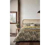 Morris & Co 'Artichoke' Cotton Percale Duvet Cover Set in Grey | Size: Single Morris & Co Grey Single