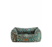 Morris & Co. Blackthorn Print Square Dog Bed - Small