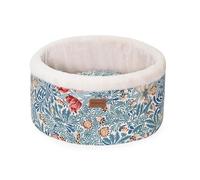 Morris and Co Bower Print Round Bed - Single