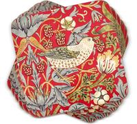 Morris & Co By Spode Strawberry Thief Red Coasters Set of 6