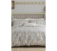 'Compton' Cotton Duvet Cover Set Morris & Co Natural Single