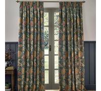 Morris & Co. Cray Chenille Pencil Pleat Curtains