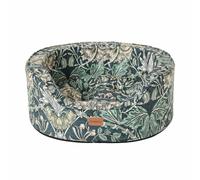 Morris & Co Honeysuckle & Acorn Print Oval Bed - Large