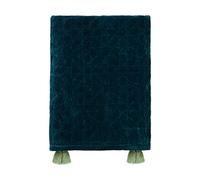 Morris & HONEYSUCKLE & TULIP QUILTED THROW 125X220CM TEAL
