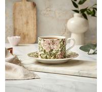 Morris & Co. Honeysuckle Teacup & Saucer Multi-Coloured