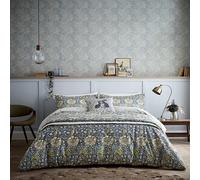 Morris & Co Kennet Cover Set Double Indigo/Gold